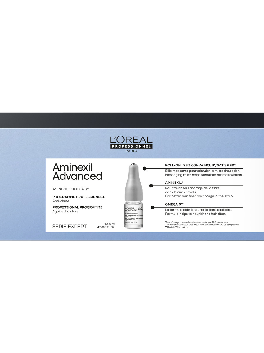 Ампулы Expert Aminexil Advanced против выпадения волос, 42*6 мл