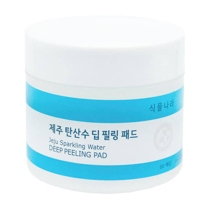 Пилинг Очищающие диски Shingmulnara Jeju Sparkling Water Deep Peeling Pad