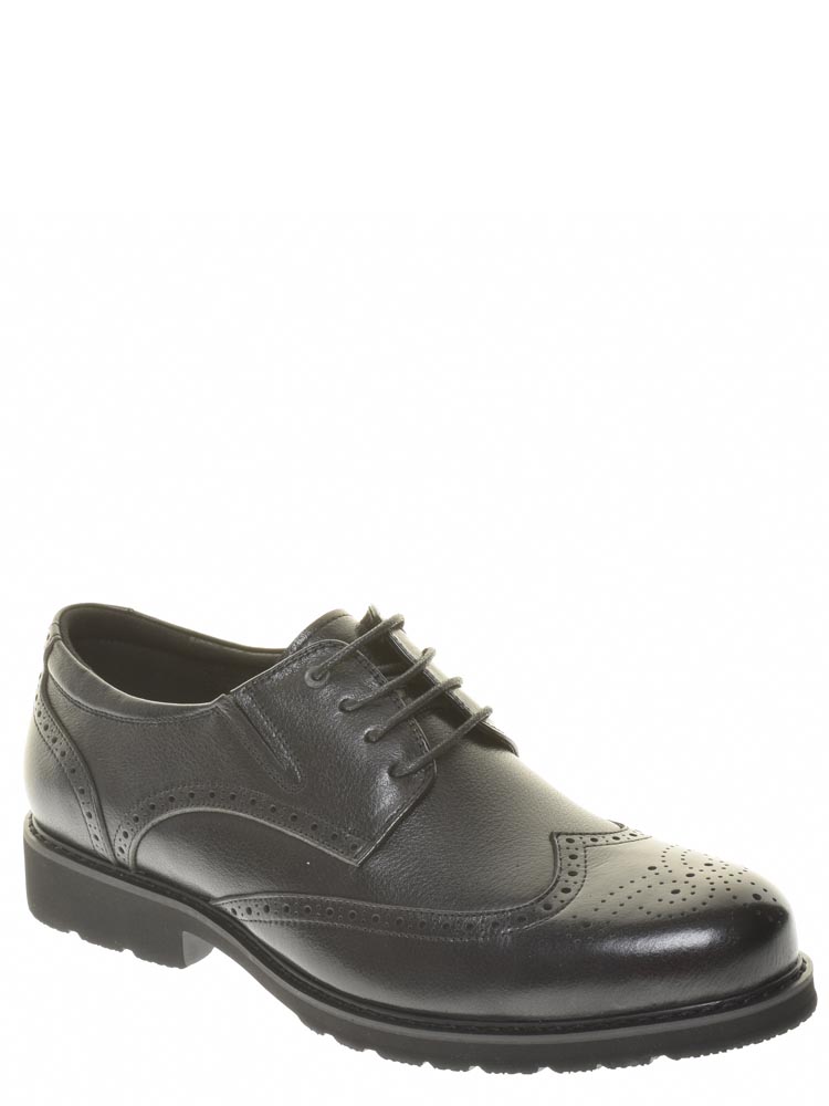 Туфли Baden мужские демисезонные, размер 41, цвет черный, артикул R066-010