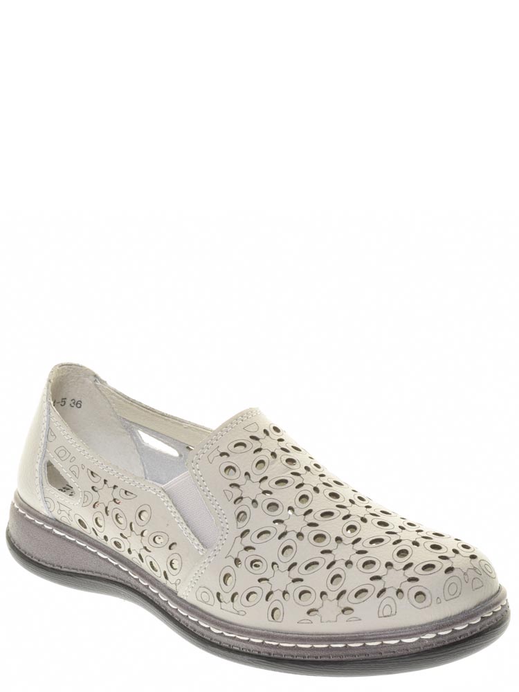 Тофа TOFA туфли женские летние, размер 40, цвет серый, артикул 202474-5