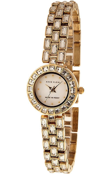Anne Klein 1030MPGB - женские наручные часы из коллекции Crystal