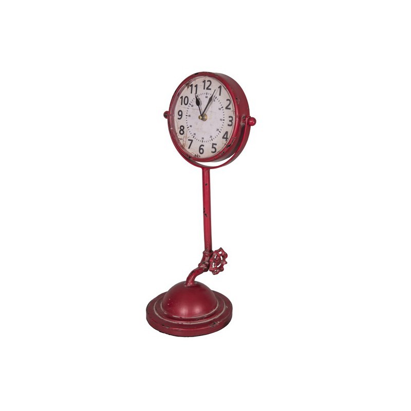 Часы настольные красные (Настенные и настольные часы)