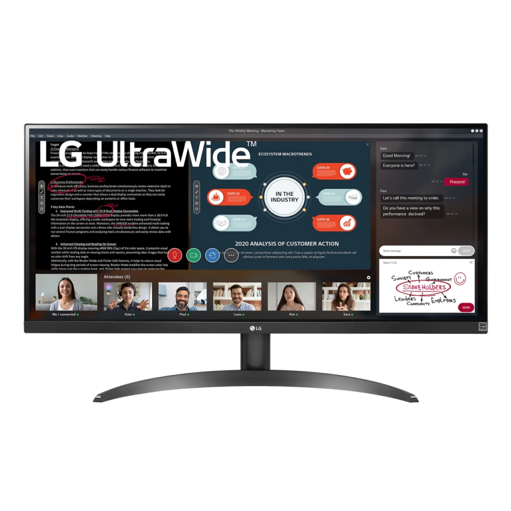 UltraWide Мониторы 21:9 UltraWide IPS монитор LG 29 дюймов 29WP500-B