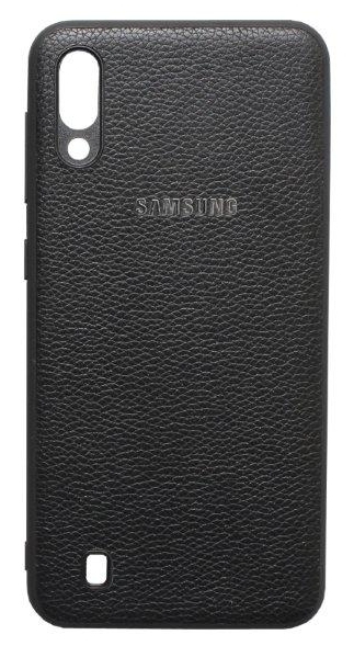 Силиконовый чехол под кожу для Samsung Galaxy A10 (Черный)