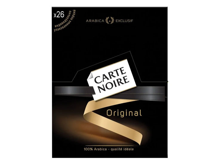 Кофе растворимый Carte Noire Original, 26 шт по 1,8 г (Карт Нуар)