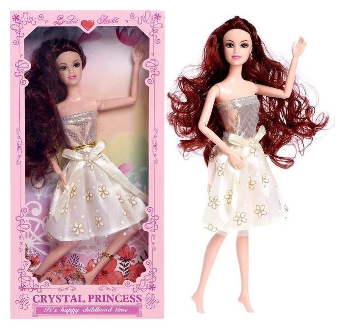 Кукла-модель шарнирная «Лиза», в платье