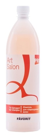 Favorit, шампунь для поврежденных волос, Art Salon Shampoo For Damagen, 1000 мл