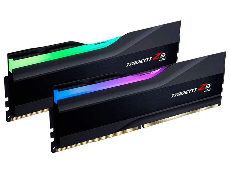   Pleer Модуль памяти G.Skill Trident Z5 RGB DDR5 7200MHz PC5-57600 CL36 - 48Gb Kit (2x24GB) F5-7200J3646F24GX2-TZ5RK