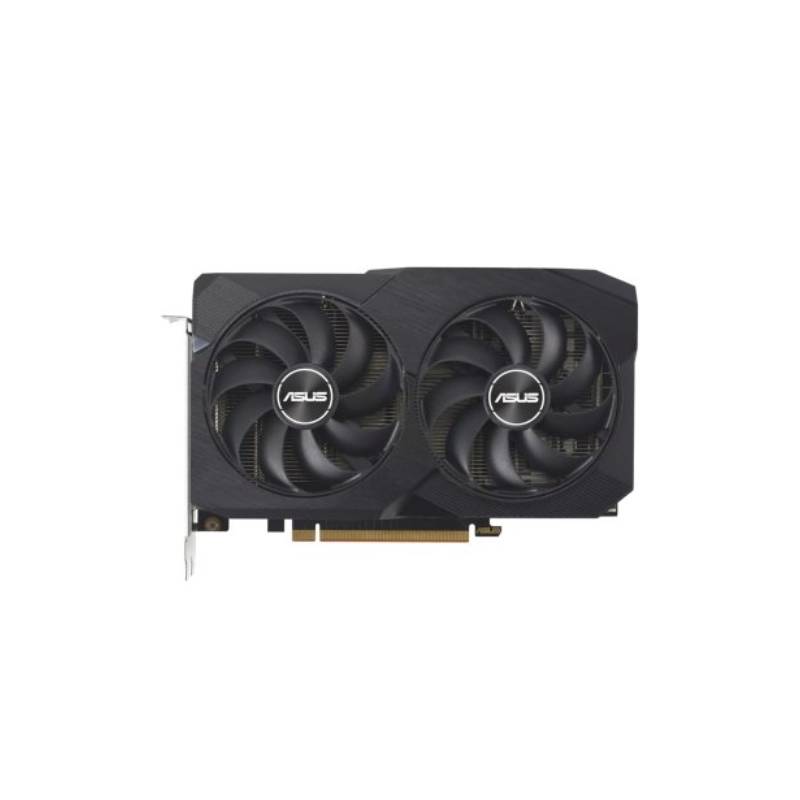  Видеокарта ASUS Radeon RX 7600 2715MHz PCI-E 8192Mb 18000MHz 128-bit HDMI 3xDP DUAL-RX7600-O8G-V2 / 90YV0IH2-M0NA00