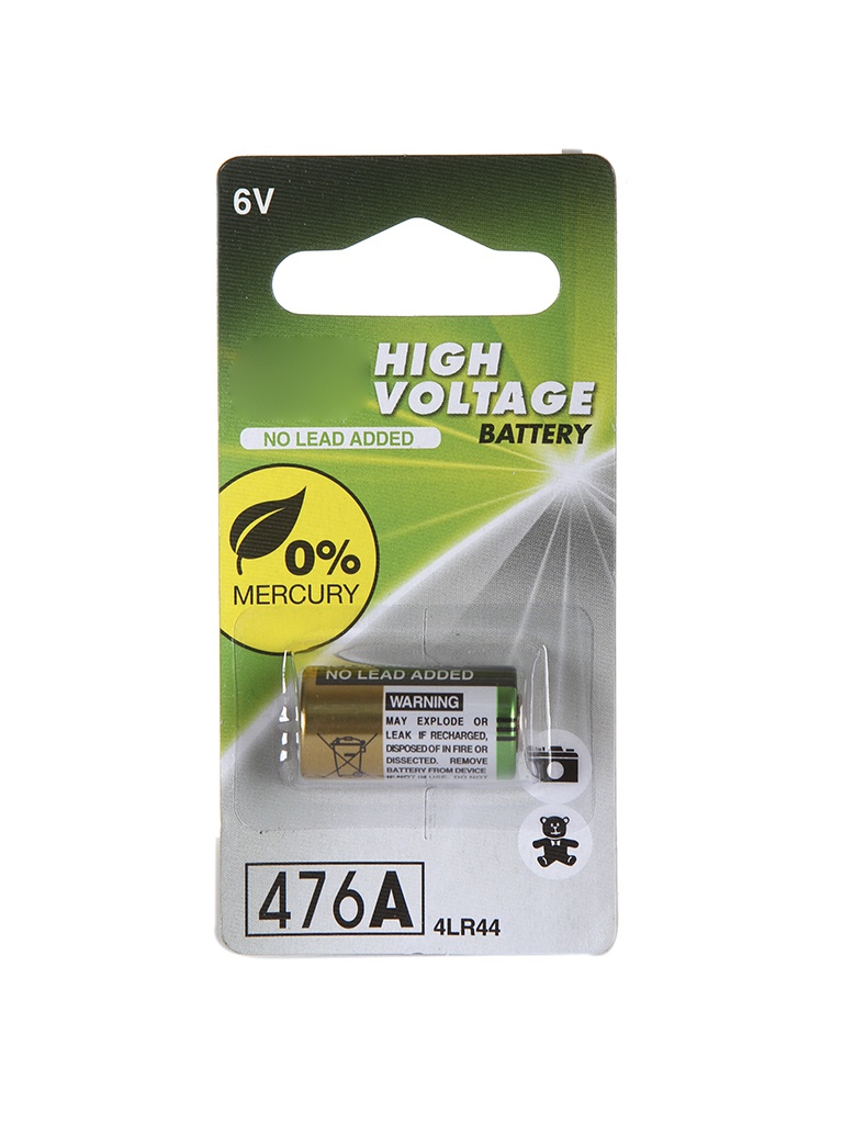 Батарейка 4LR44 - GP High Voltage 4LR44 6V 476AFRA-2C1 (1 штука)