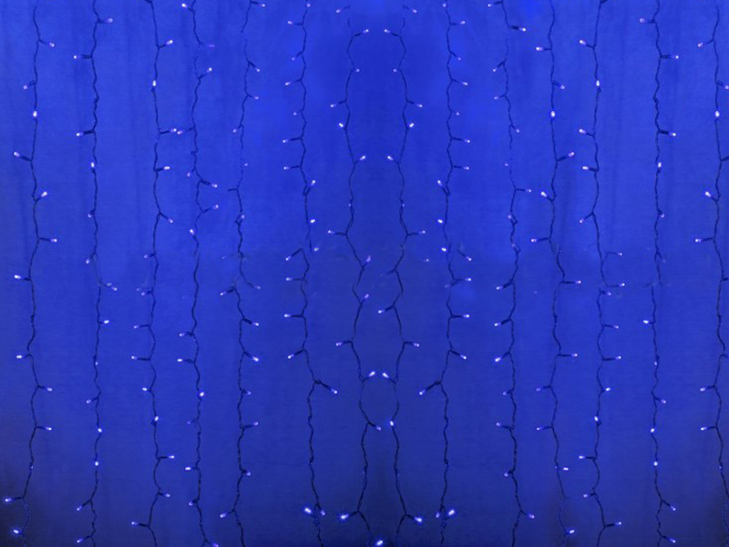 Гирлянда Neon-Night Светодиодный Дождь 2x0.8m 160 LED Blue 235-103