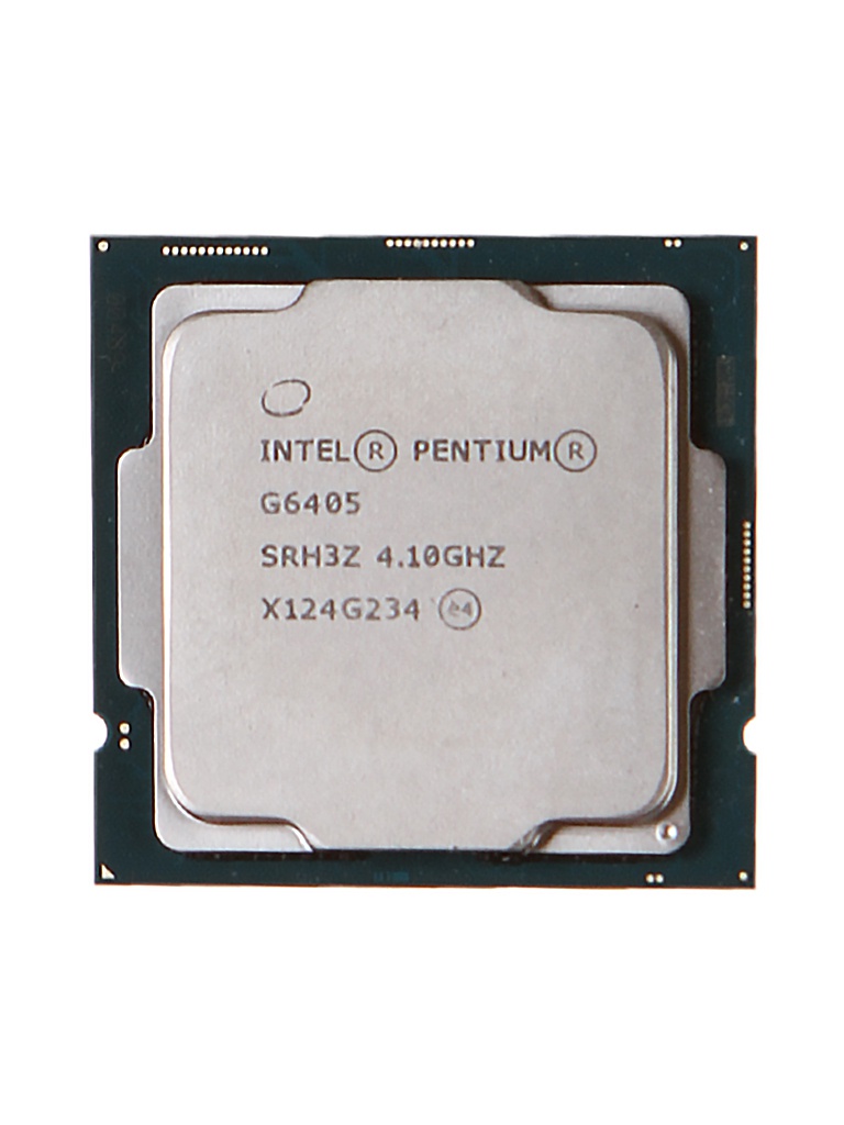  Процессор Intel Pentium G6405 Comet Lake Refresh (4100MHz/LGA1200/L3 4096Kb) OEM