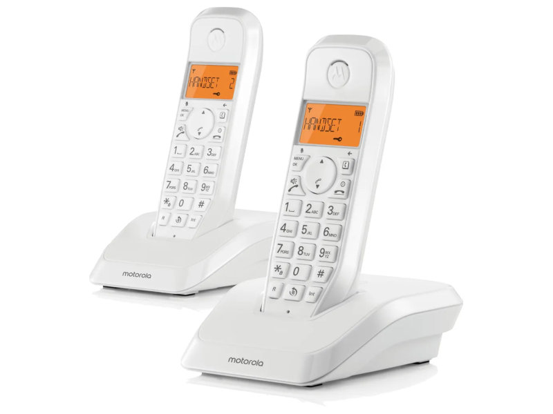   Pleer Радиотелефон Motorola S1202 White