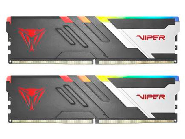  Модуль памяти Patriot Memory Viper Venom RGB DDR5 DIMM 7200Mhz PC5-57600 CL34 - 32Gb (2x16Gb) PVVR532G720C34K