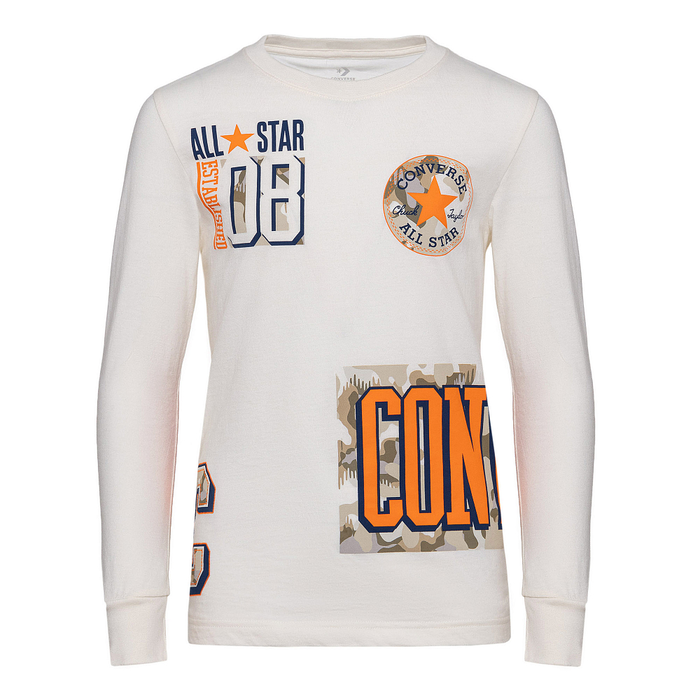 Футболки и майки  Street Beat Подростковый лонгслив Wrapped Logo Tee