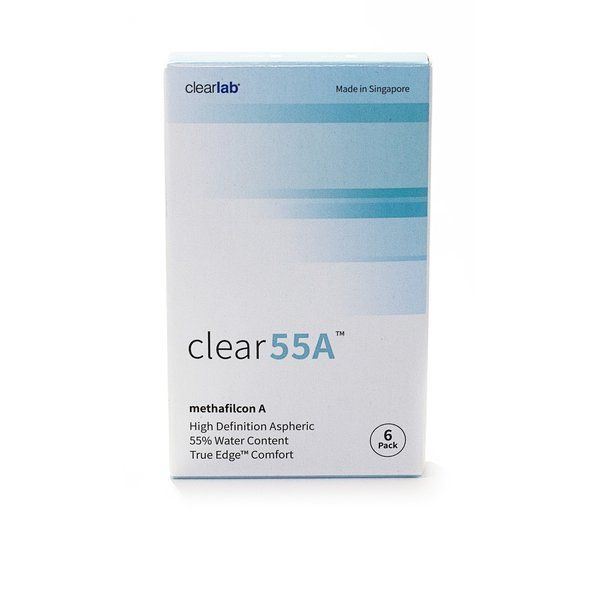Линзы контактные ClearLab Clear 55A (8.7/-5,75) 6шт