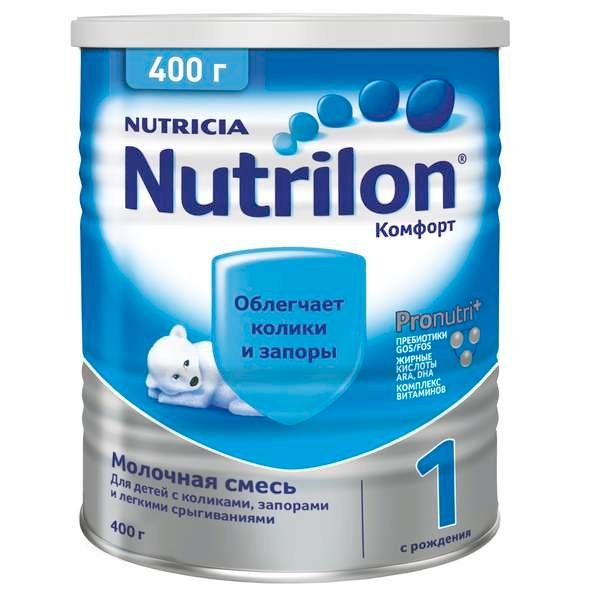 Детское питание Смесь молочная детская Комфорт 1 Нутрилон/Nutrilon 400г