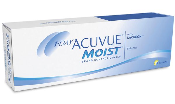 Линзы контактные Acuvue 1 Day Moist with Lacreon (-1.50/8.5/14.2) 30шт