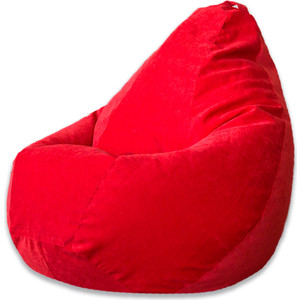 Кресло-мешок DreamBag Красный микровельвет XL 125x85