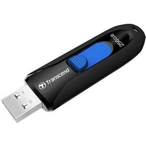 Флеш-диски USB Флеш-диск Transcend 256Gb Jetflash 790 TS256GJF790K USB3.0 черный/синий