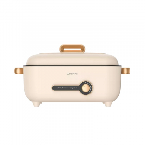 Многофункциональная электрическая кастрюля Xiaomi Zhenmi Multifunctional Electric Hot Pot 4L Creamy White (ZM-ED4001)