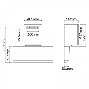 Вытяжка Xiaomi Mensarjor Ultra Thin Range Hood (CXW-300-B01)