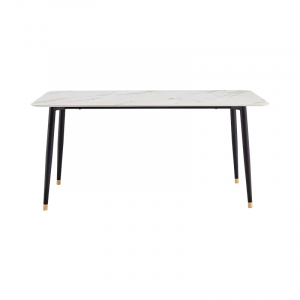 Обеденный стол Xiaomi Linsy Light Luxury Rockboard White&Black 1.4 m (JI1R-A)