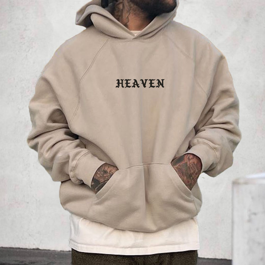 Мужская повседневная толстовка с принтом Faith 'HEAVEN'