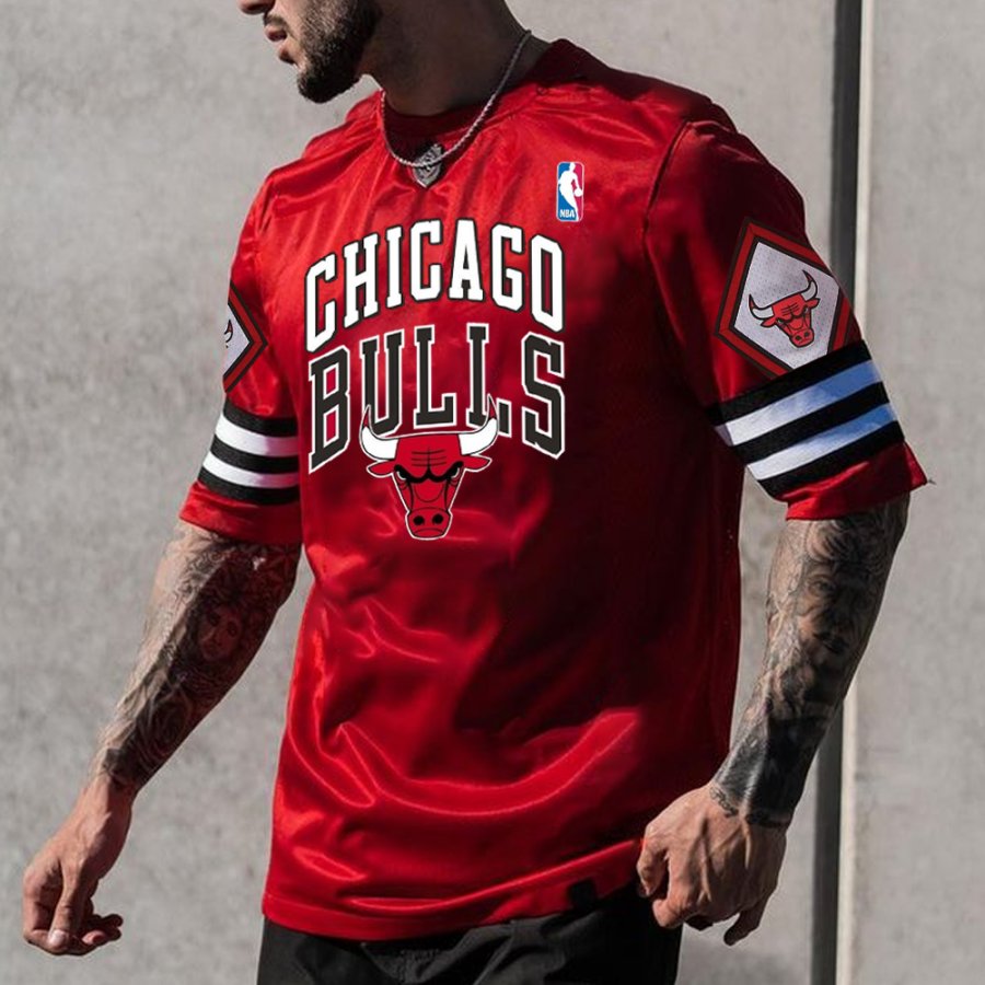 Мужская спортивная футболка Bulls