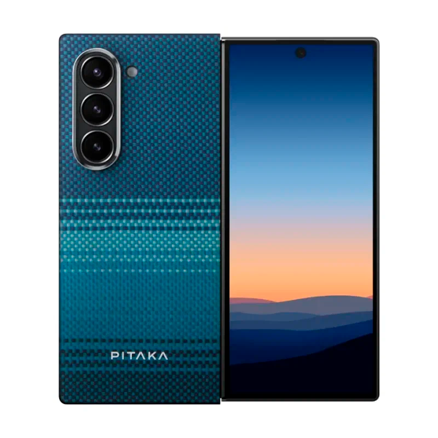 Кевларовая накладка Pitaka MagEZ Case5 Samsung Z Fold6 Moonrise (восход луны)