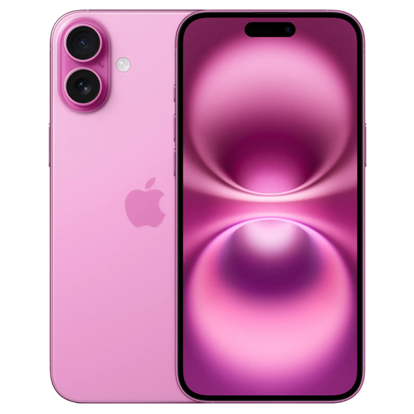 Мобильный телефон Apple iPhone 16 Plus 128Gb nano SIM + eSIM pink (розовый)