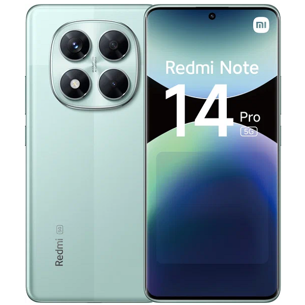   Video Shoper Мобильный телефон Redmi Note 14 Pro 5G 8/256GB green (зеленый) Global Version