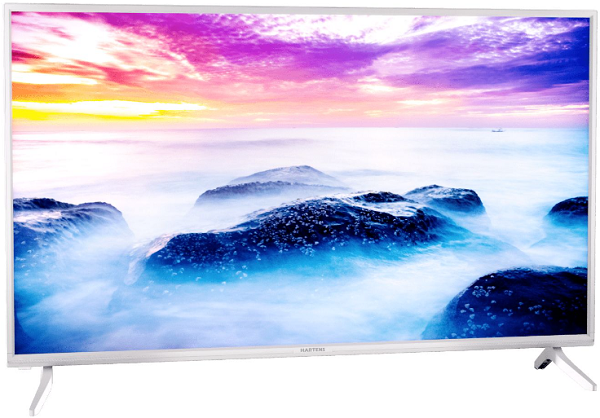 43" Телевизор HARTENS HTY-43F06W-VZ, Full HD, белый EAC