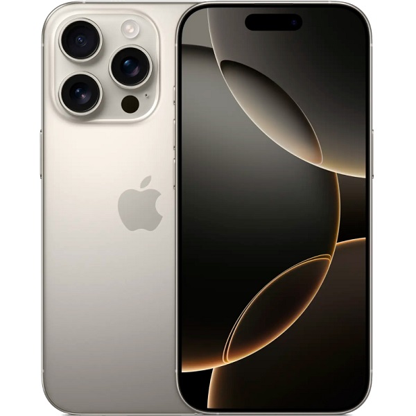 Мобильный телефон Apple iPhone 16 Pro 256GB nano SIM + eSim natural titanium (титановый бежевый)