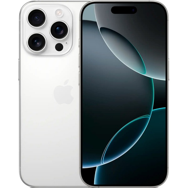 Мобильный телефон Apple iPhone 16 Pro 256GB nano SIM + eSim white titanium (титановый белый)
