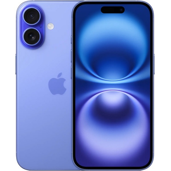 Мобильный телефон Apple iPhone 16 256Gb nano SIM + eSim ultramarine (ультрамарин)