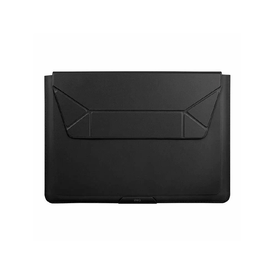 Uniq для ноутбуков 14" чехол Oslo leather Magnetic Laptop sleeve черный