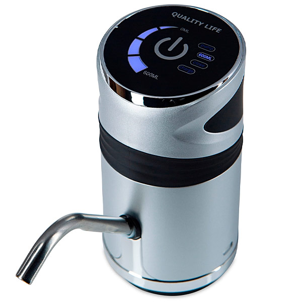   Водовоз Помпа Ecotronic PLR-530 электрическая на аккумуляторе от USB-адаптера для 19л бутылей