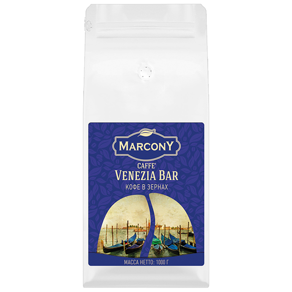  Кофе Marcony Venezia Bar зерно 1000 гр