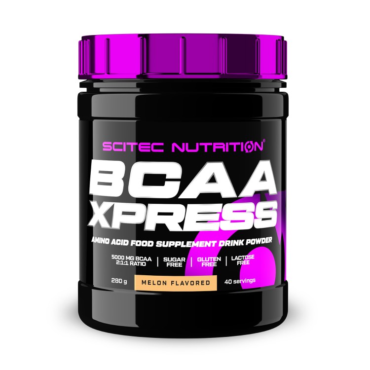 Аминокислоты ВСАА 2:1:1  Scitec Nutrition BCAA Xpress, 5000 мг в порции, порошок, 280 г, дыня