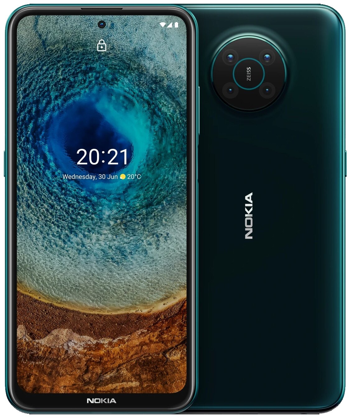 Смартфон Nokia X10 (Зелёный)