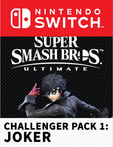 Файтинг Super Smash Bros. Ultimate. Набор бойца: Джокер. Дополнение [Switch, Цифровая версия] (Цифровая версия)