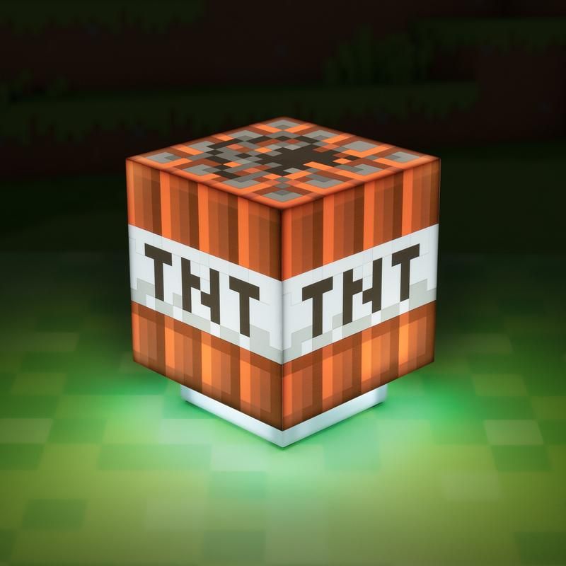 Светильник Minecraft: TNT (со звуком)