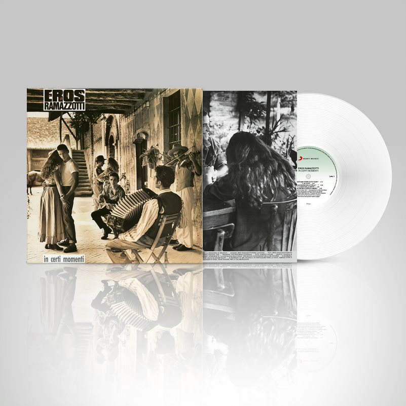 Eros Ramazzotti – In Certi Momenti. Italian Version. Coloured White Vinyl (LP)