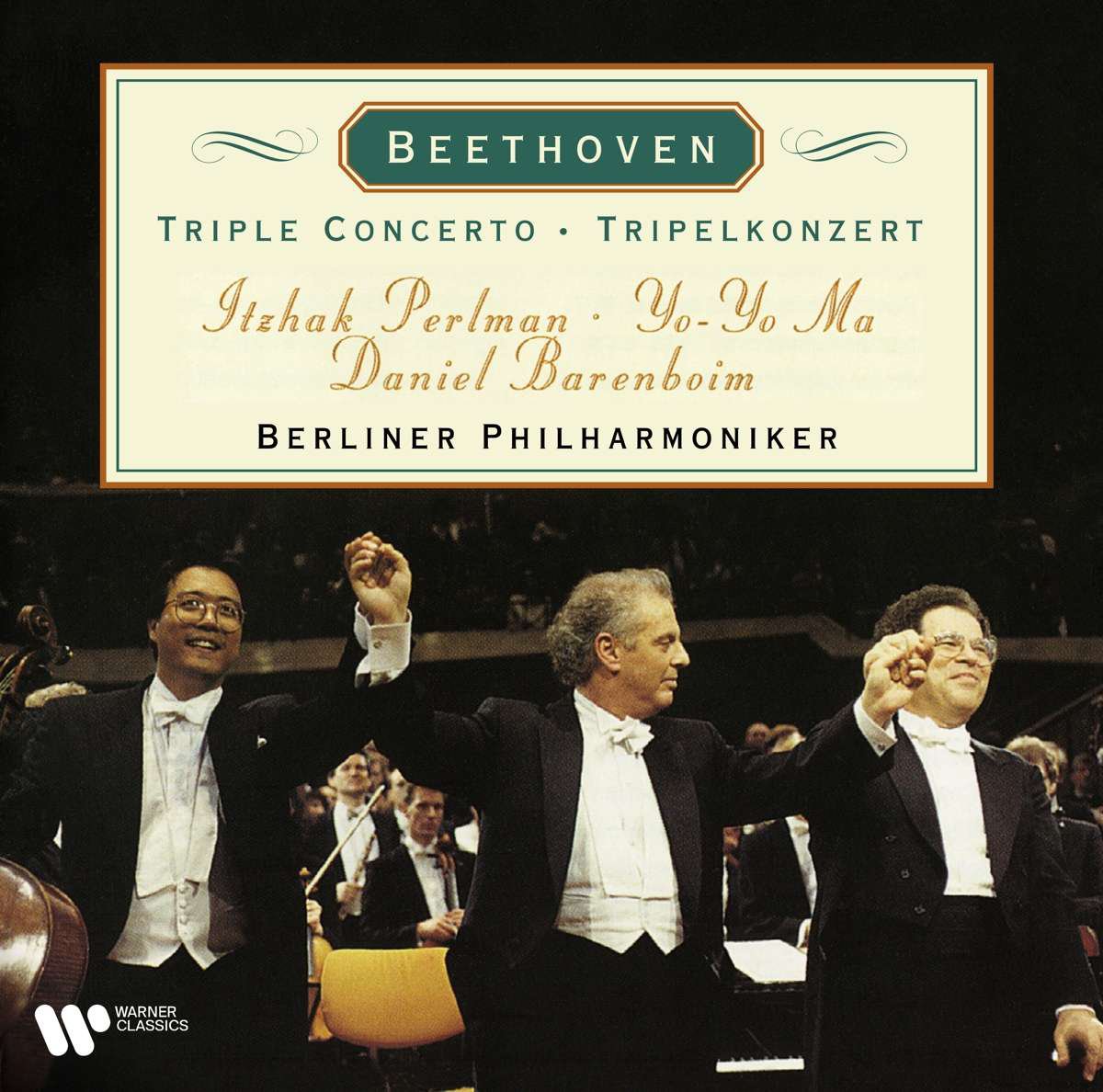Itzhak Perlman & Yo-Yo Ma & Daniel Barenboim – Beethoven: Triple Concerto (LP)