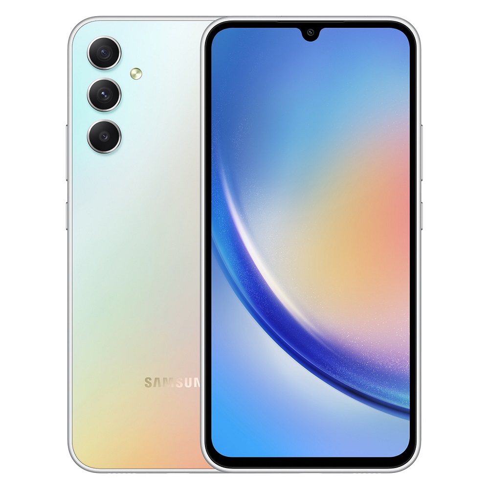 Смартфон Samsung Galaxy A34 8/256Gb Серебряный