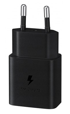 Зарядные устройства  1Galaxy СЗУ Samsung EP-T1510NBEGRU (Fast /15Вт/USB-Type-C , без кабеля) чёрное