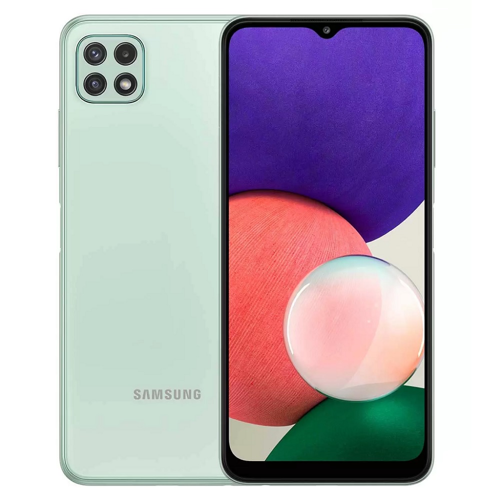 Смартфон Samsung Galaxy A22s 5G 4/64 Гб зеленый (SM-A226BLGUSER)