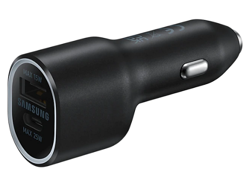 Зарядные устройства  1Galaxy АЗУ Samsung EP-L4020NBEGRU Fast (2port 1i=Type-C/2i=USB) черный