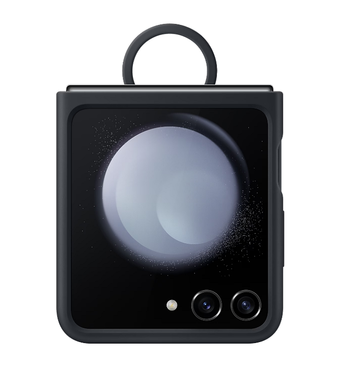 Чехол-накладка Samsung Galaxy Flip5 EF-PF731TNEGRU индиго Silicone Case with Ring
